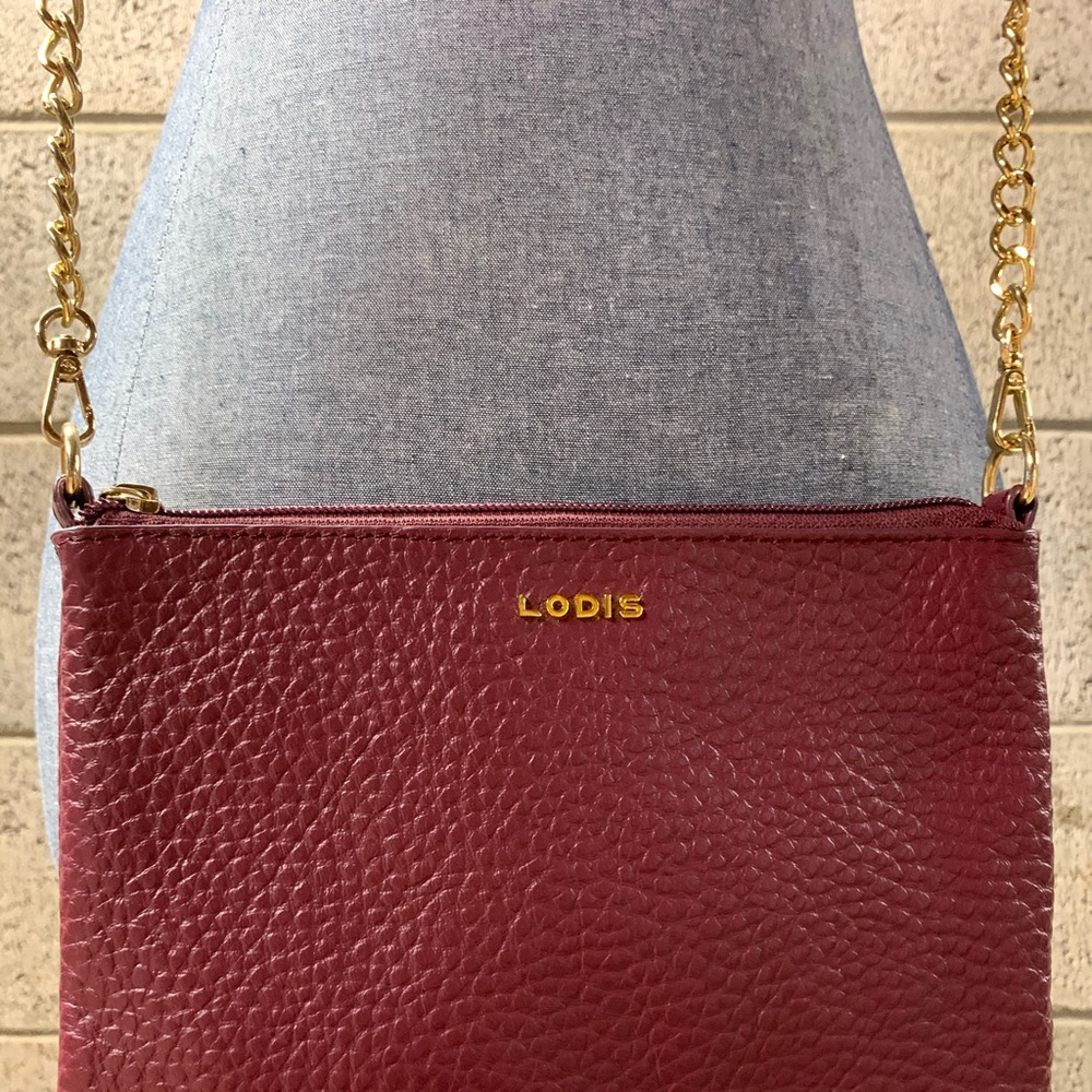 Lodis Italian Leather Convertible Bag - Picture 3 of 6